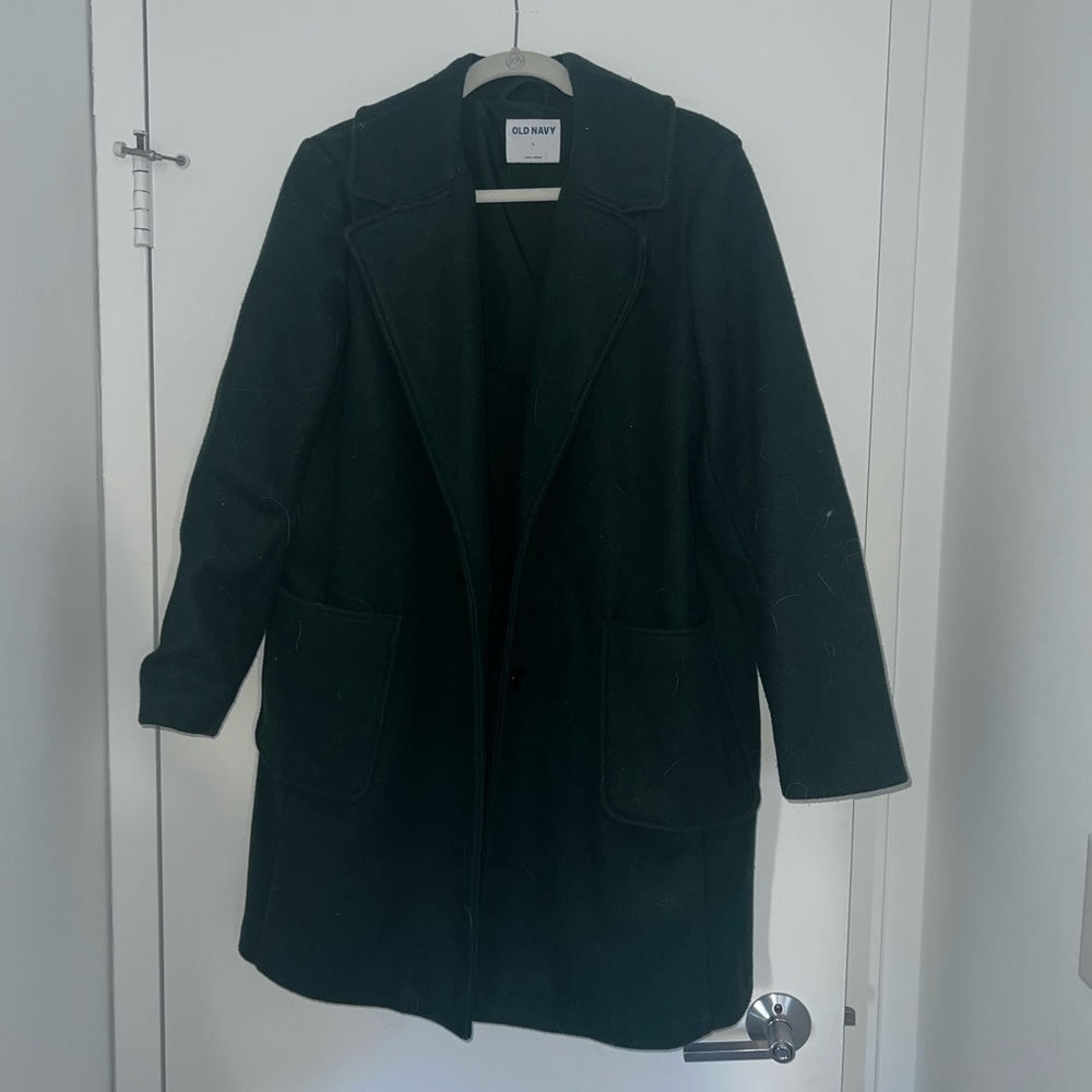 Old Navy Green Peacoat